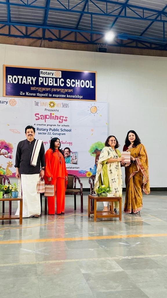 Creative Programs for Schools (Saplings)in Association  with Sunflower  Seeds