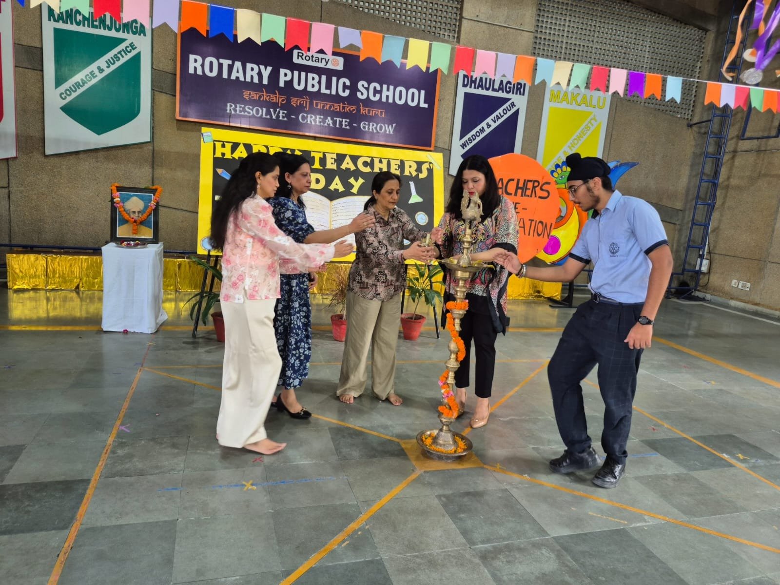 TEACHERS'  DAY CELEBRATION