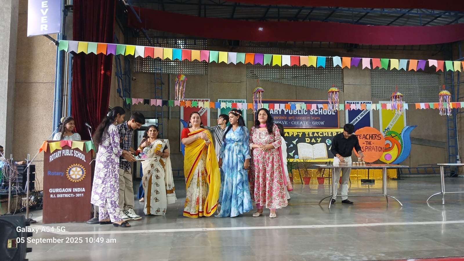 TEACHERS'  DAY CELEBRATION